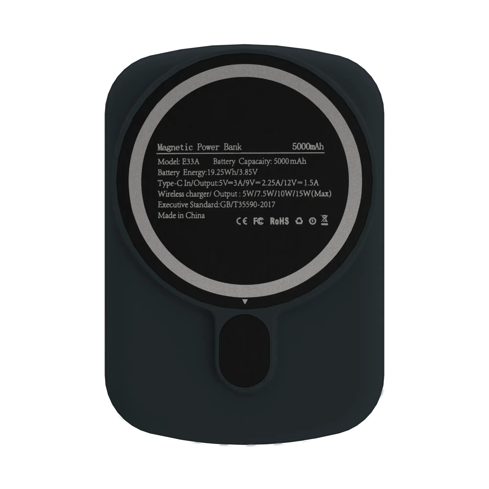 5K mAh Power Bank - 15W Wireless Charging w/ Magnetic Alignment Technology & 20W PD