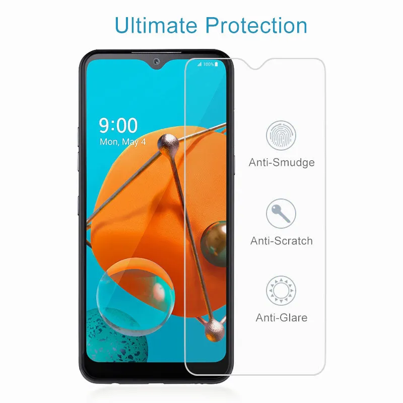 AMZER 9H 2.5D Tempered Glass Screen Protector for LG K51