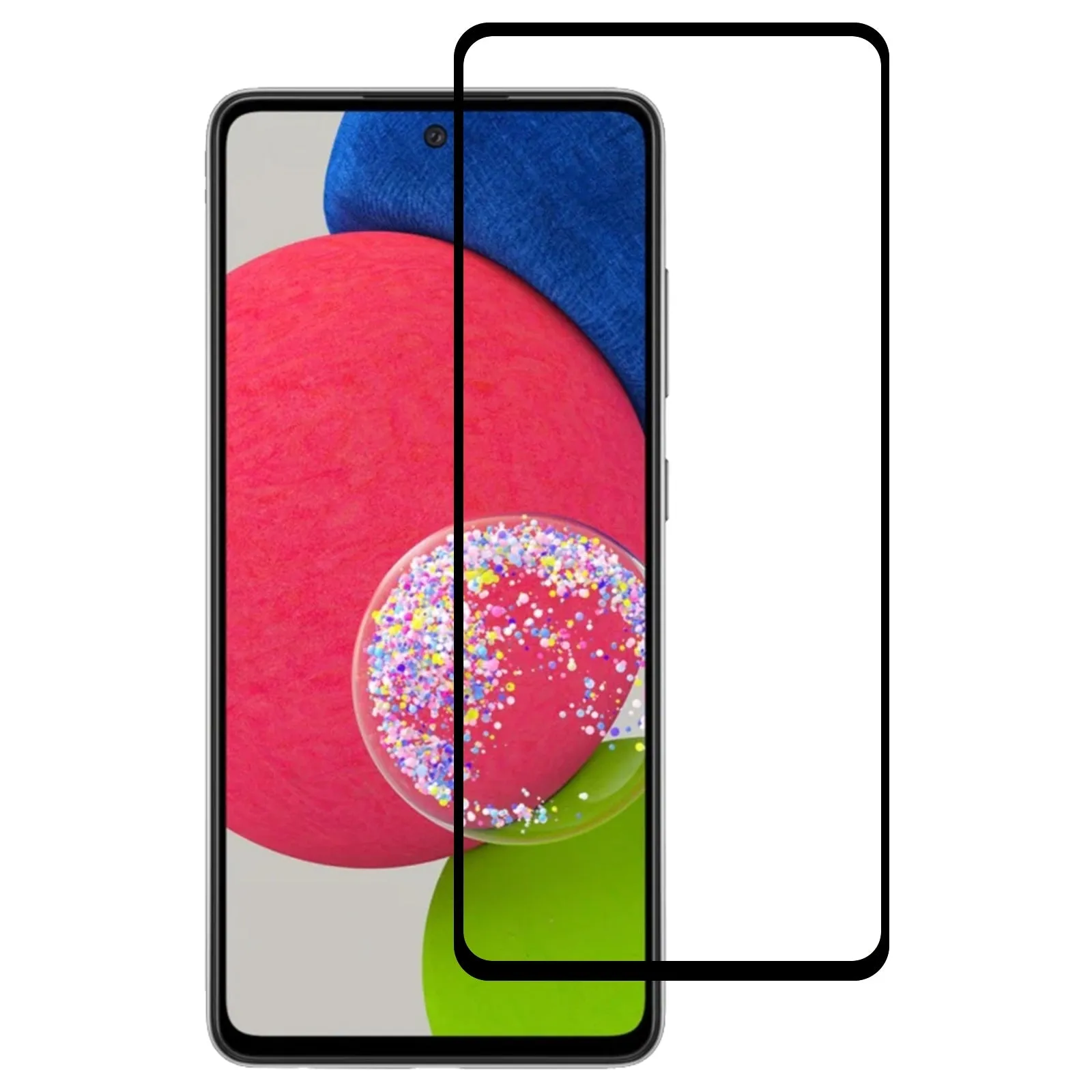 AMZER 9H Full Screen Tempered Glass Film for Samsung Galaxy A52s 5G