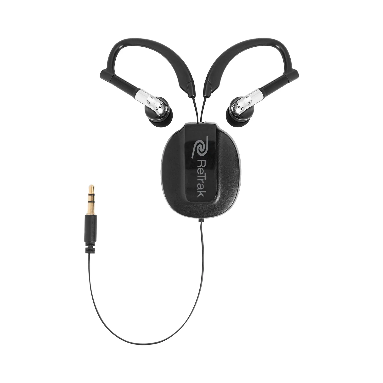 Cell Phone Armband | Retractable Cord | Sports Over-the-Ear Headphones | Small Armband | Blue