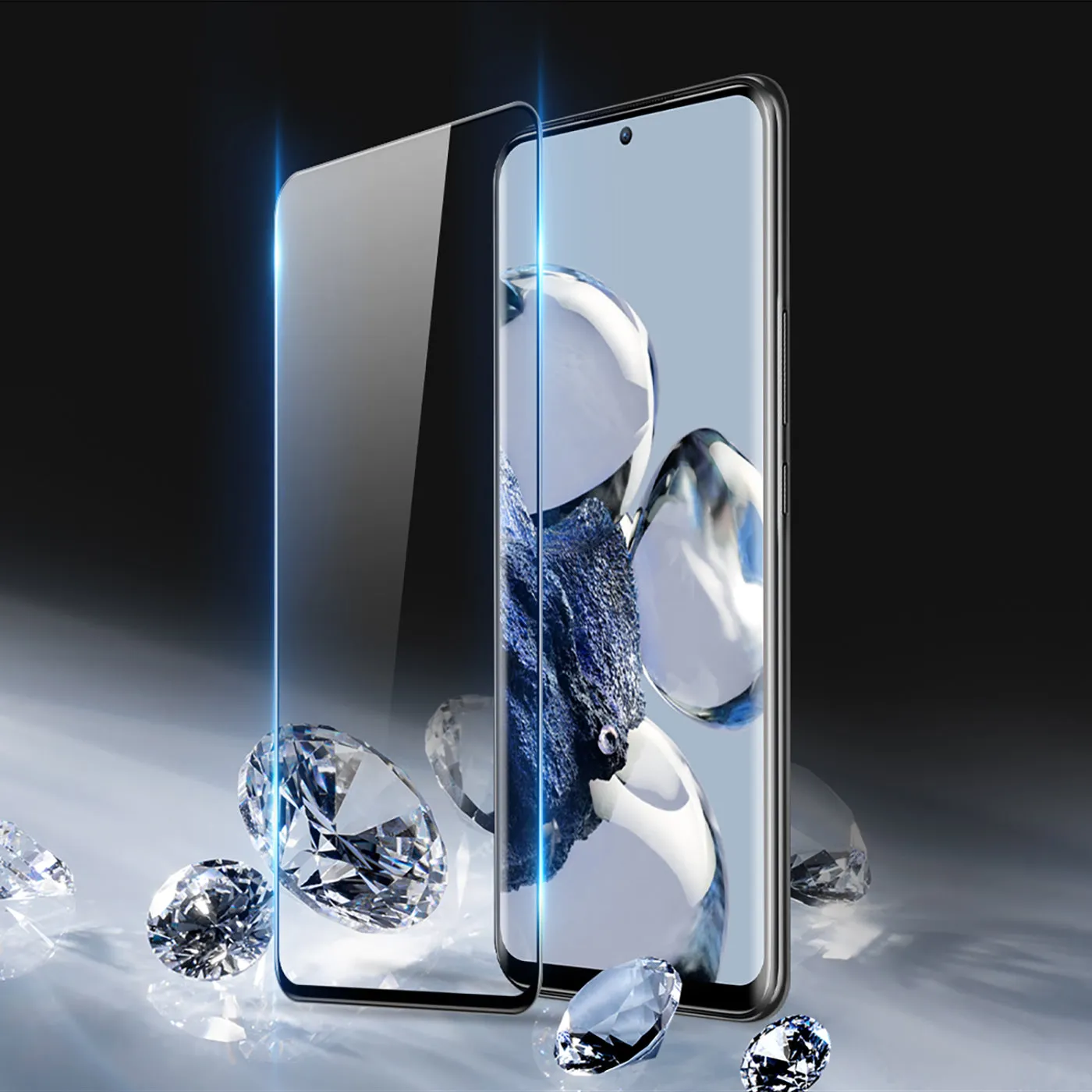 DUX DUCIS Tempered Glass Screen Protector Guard for Xiaomi 12T / 12T Pro - Black