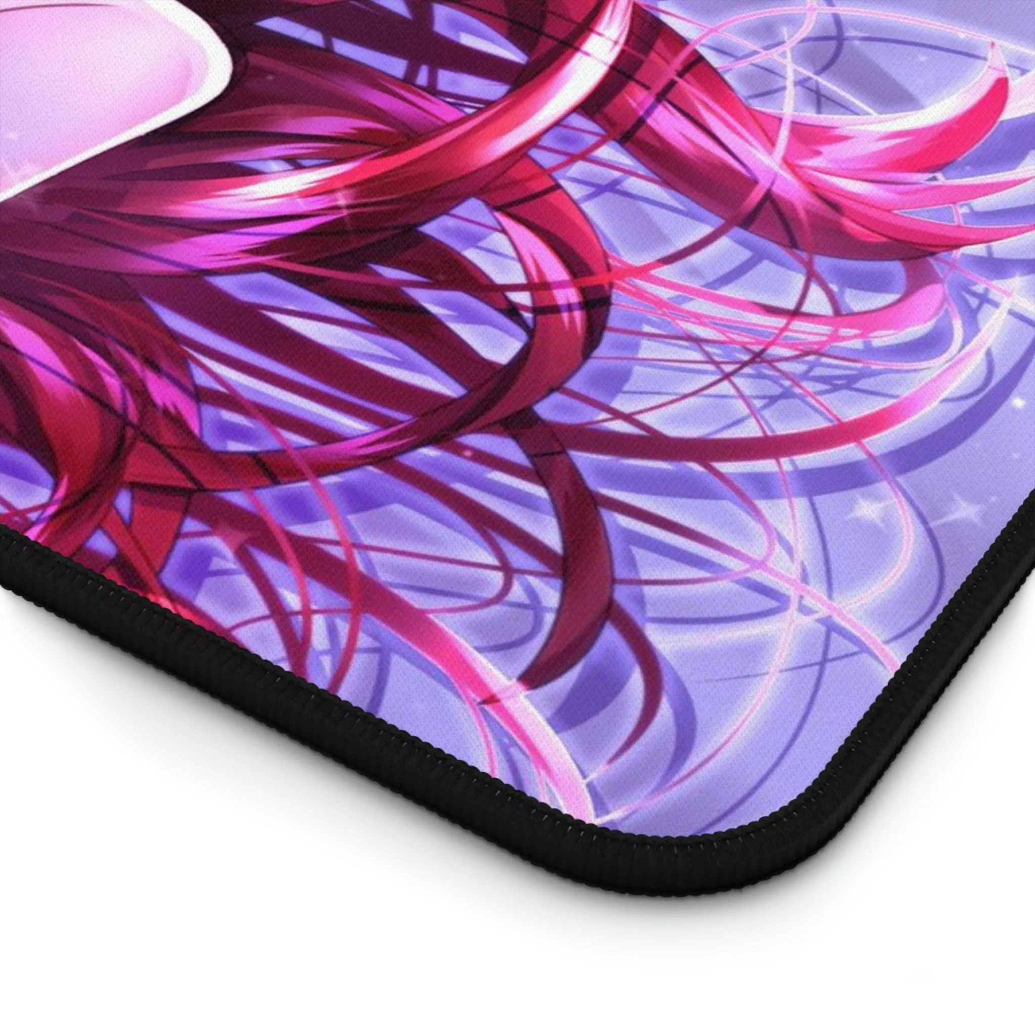 Elsword Sexy Mousepad - White Lingerie Elesis Desk Mat - Playmat
