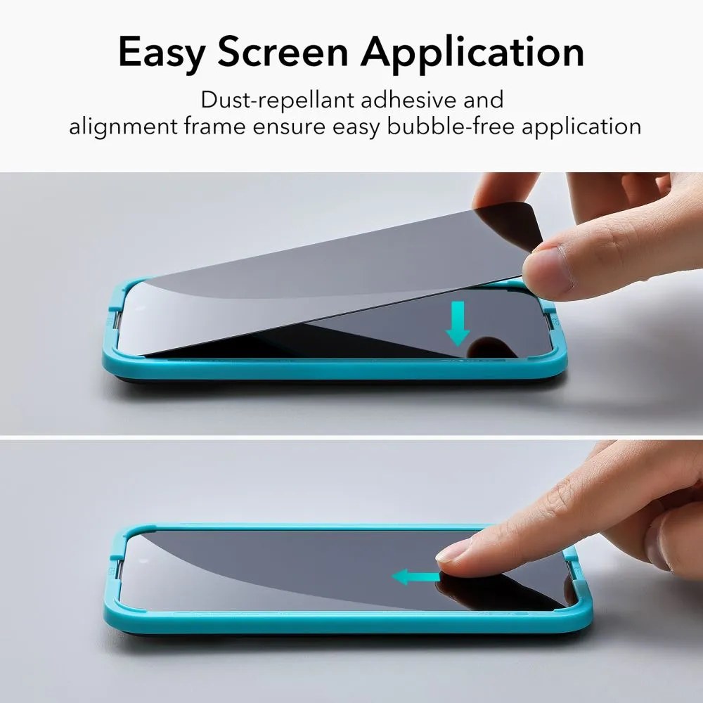 ESR Privacy Tempered Glass Screen Protector for Apple iPhone 15 Plus