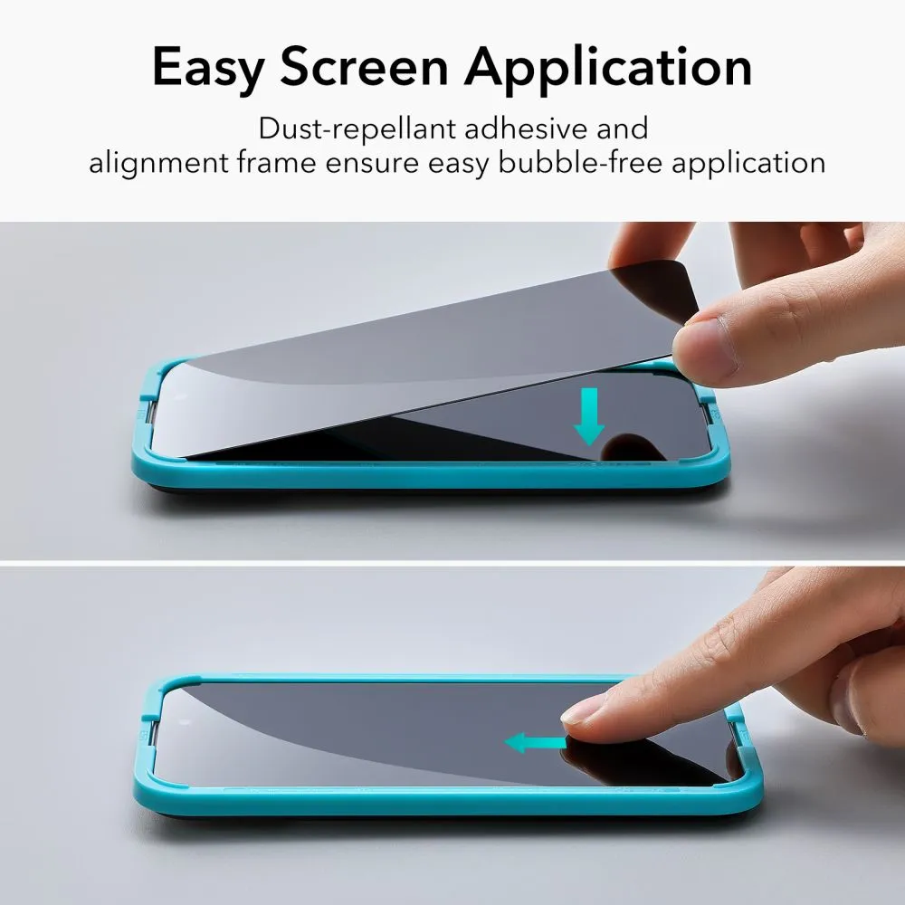 ESR Privacy Tempered Glass Screen Protector for Apple iPhone 15 Pro