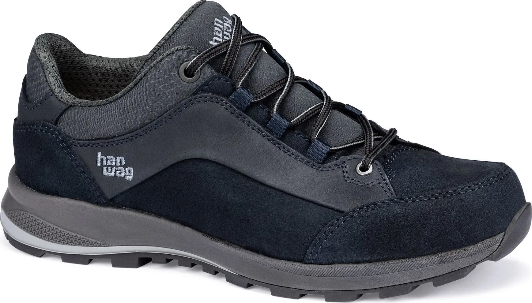 Hanwag Women&#x27;s Banks Low Bunion Lady LL Navy/Asphalt | Buy Hanwag Women&#x27;s Banks Low Bunion Lady LL Navy/Asphalt here | Outnorth