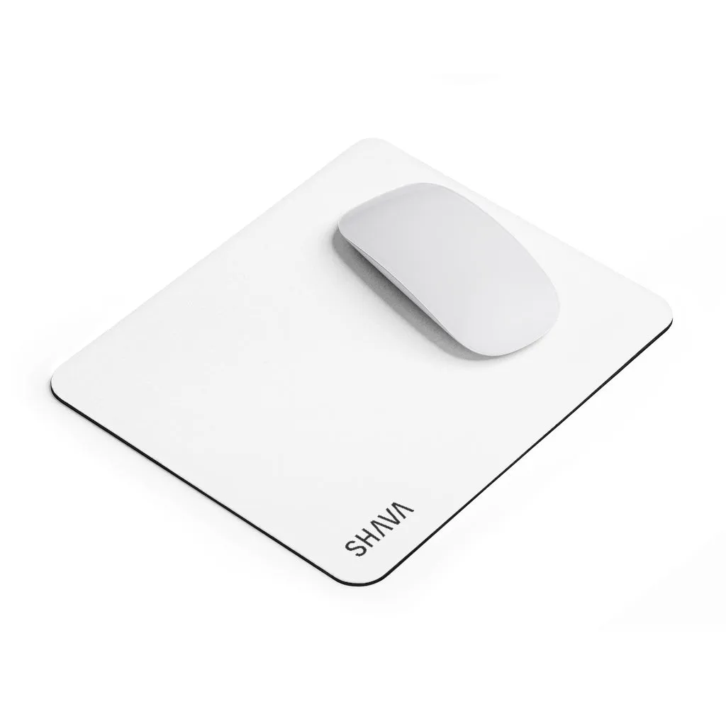 High Quality Mouse Pad With Personalized Design Print - White