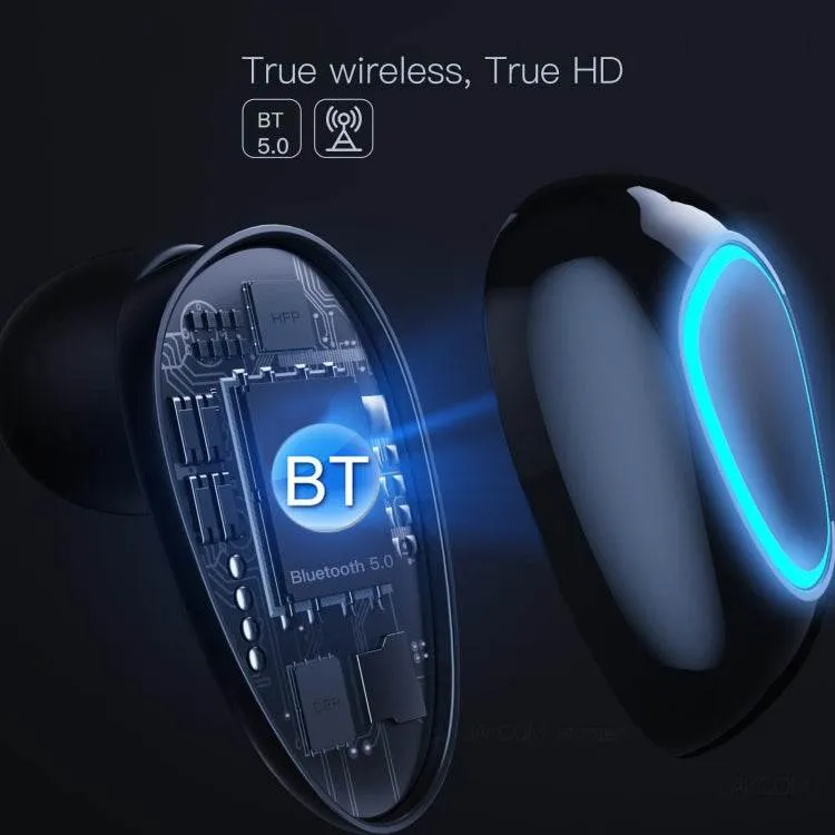 JAKCOM TWS2 Bluetooth 5.0 Wireless Earbuds with Portable Power Bank Charging Case