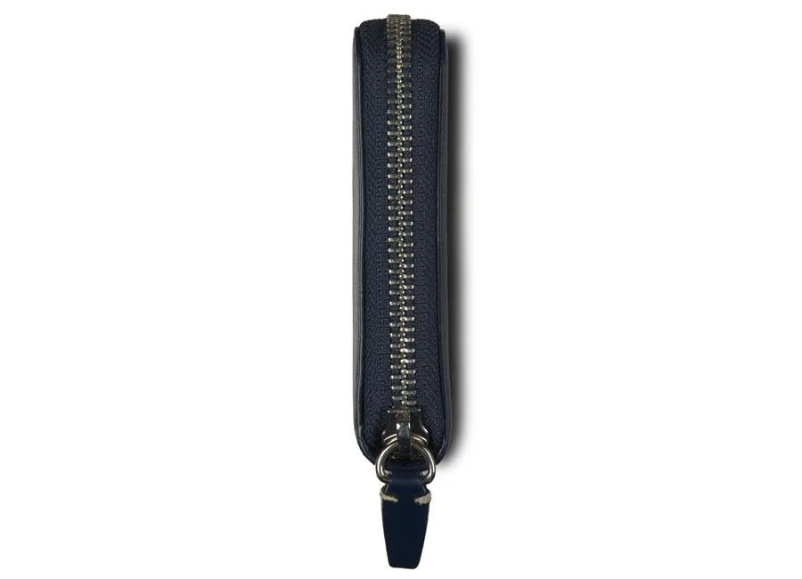 MEDIUM ZIPPER WALLET - Navy