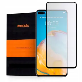 Mocolo TG  Full Glue Tempered Glass Screen Protector for Huawei P40 - Black