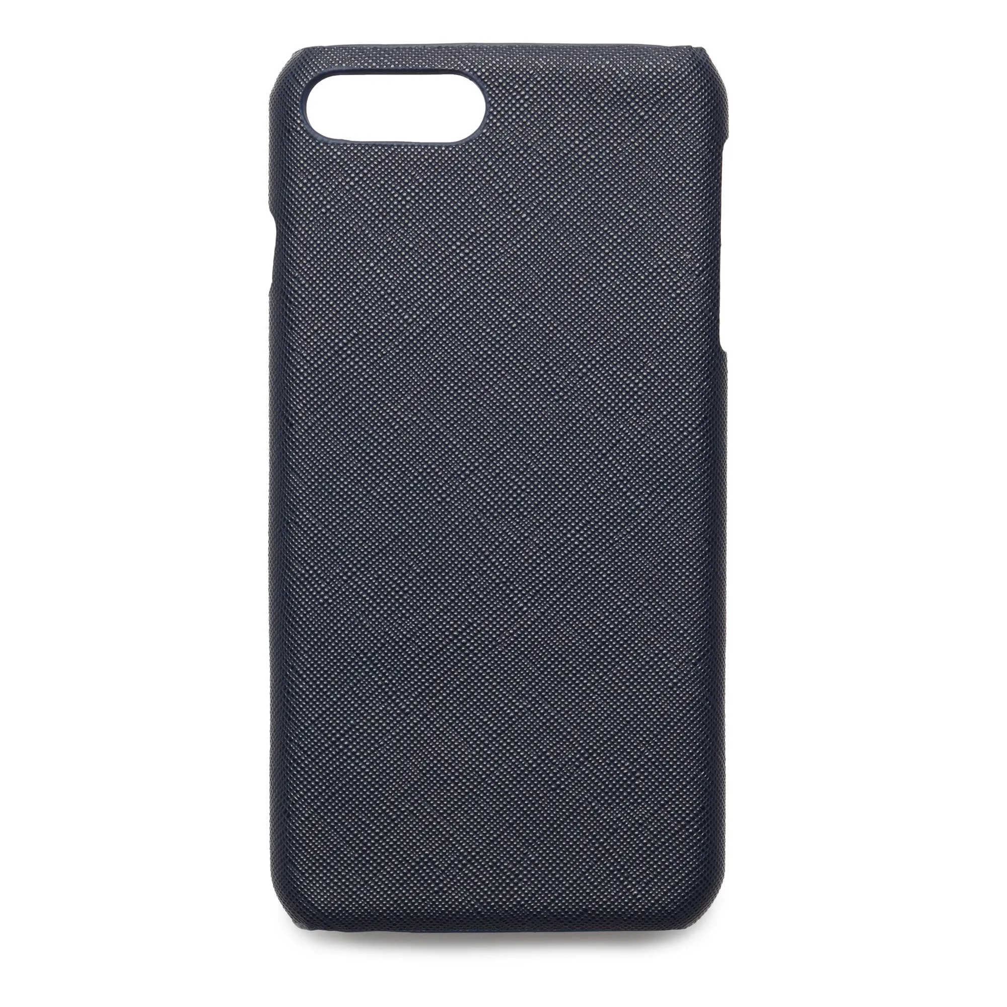 Navy Blue Saffiano - iPhone 7 Plus / 8 Plus