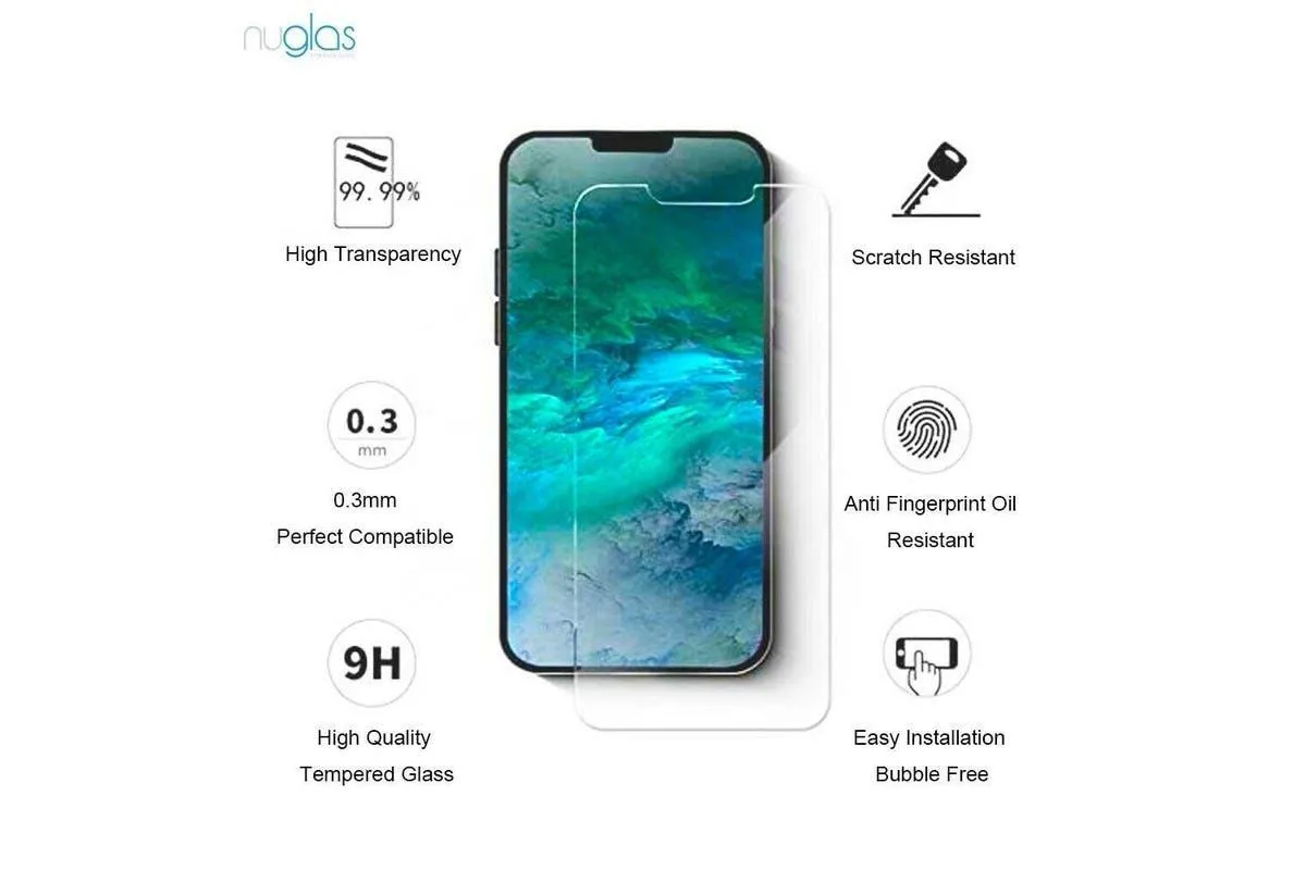 Nuglas Tempered Glass Protection (iPhone 13 Pro Max & 14 Plus)