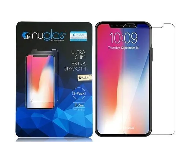 Nuglas Tempered Glass Protection (iPhone X, XS and 11 Pro)