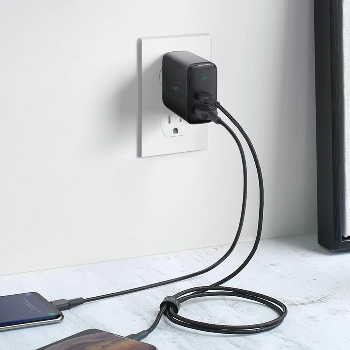 PA-D1 Focus Mix 30W Dual-Port PD Charger with Dynamic Detect