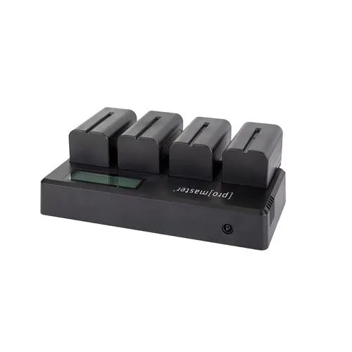 ProMaster Battery & Charger Kit Quad for Sony NP-F770