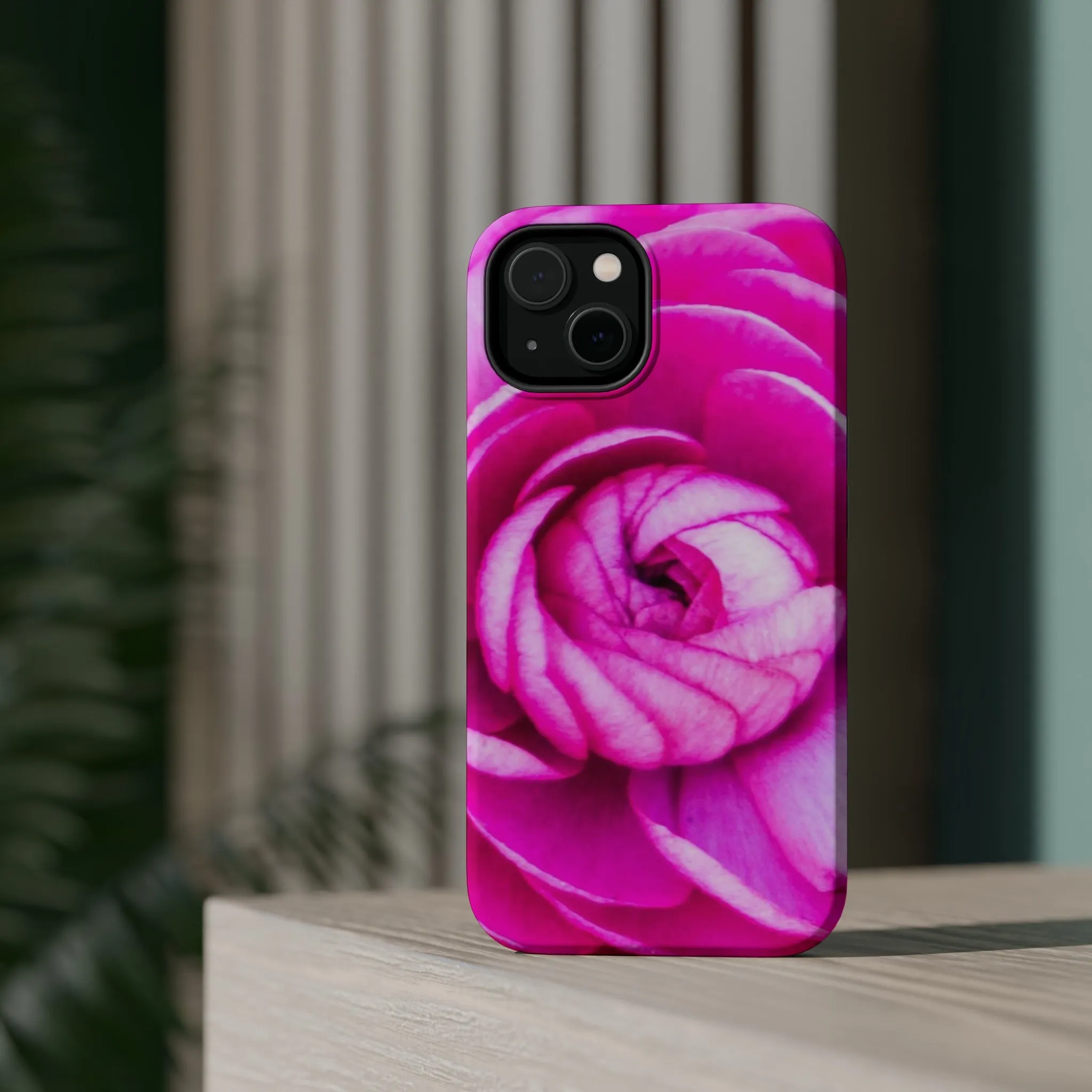 Rose Blush MagSafe Tough Cases Rose MagSafe Tough Cases Pink Durable and Flexible Impact-resistant MagSafe Case Aesthetics and Function