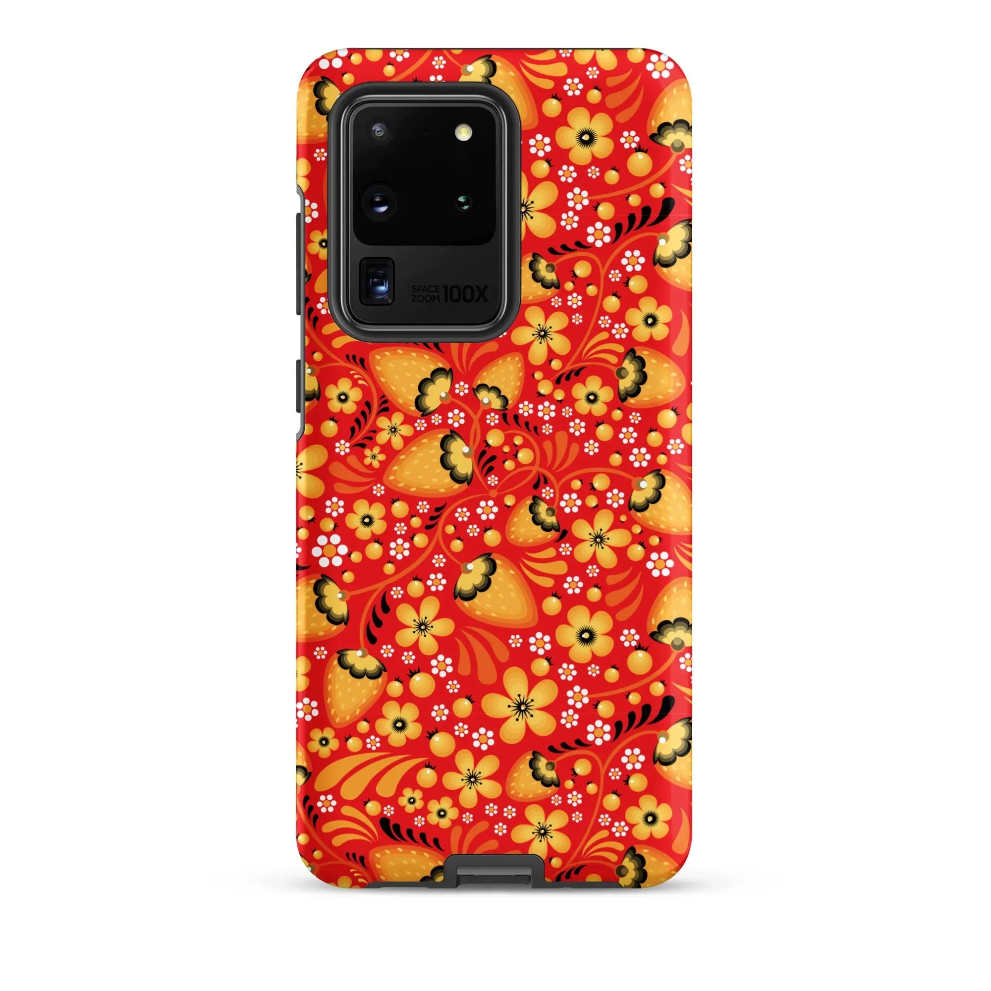 Russian Red Khokhloma Tough Samsung® Case