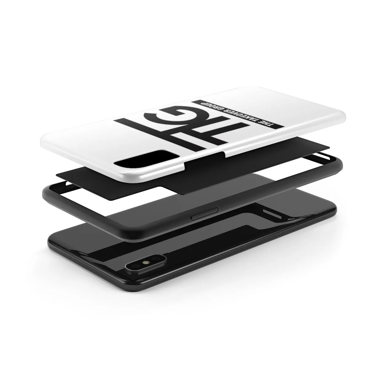 TTG Black Logo Case Mate Tough Phone Cases