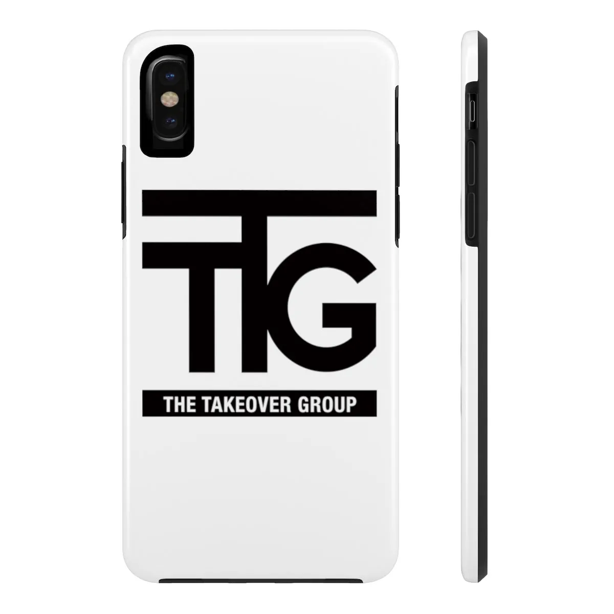 TTG Black Logo Case Mate Tough Phone Cases