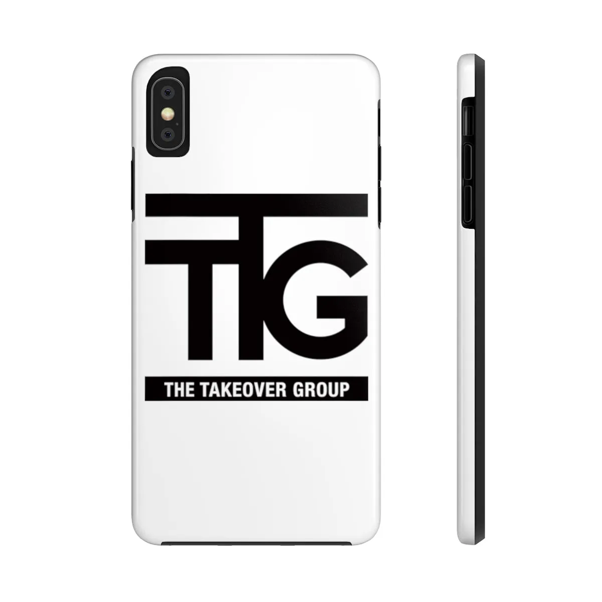 TTG Black Logo Case Mate Tough Phone Cases