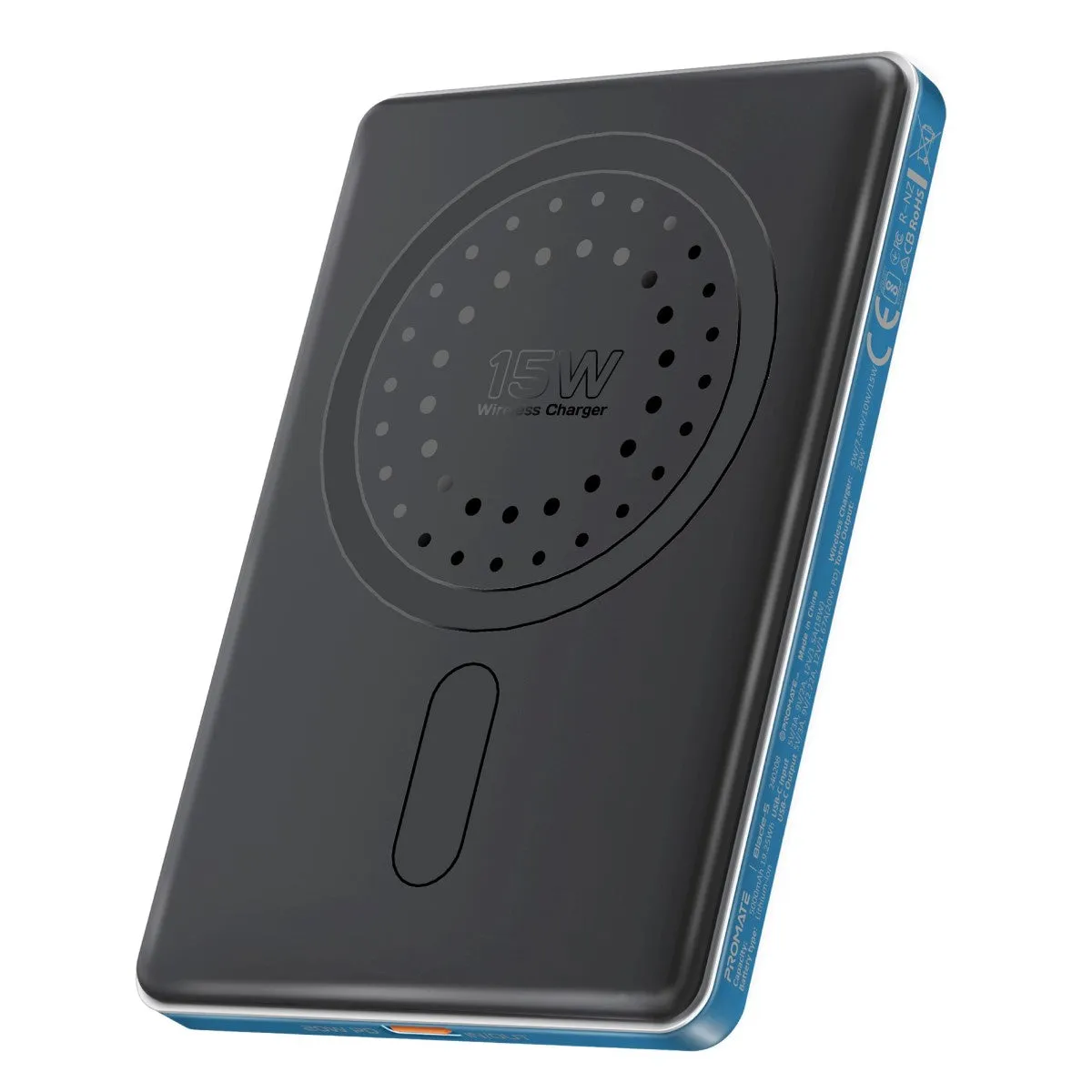 Ultra-Slim Aluminum Crafted MagSafe Compatible Wireless Charging PowerBank