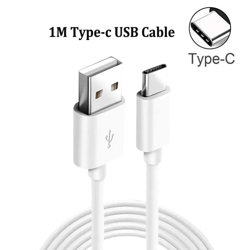 Xiaomi Universal 5V 2A Wall Charger & USB Type-C Cable for Poco M3, Redmi 9, Note 9T, and More